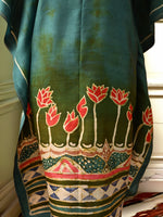 Load image into Gallery viewer, Lotus bed - teal (Kaftan)