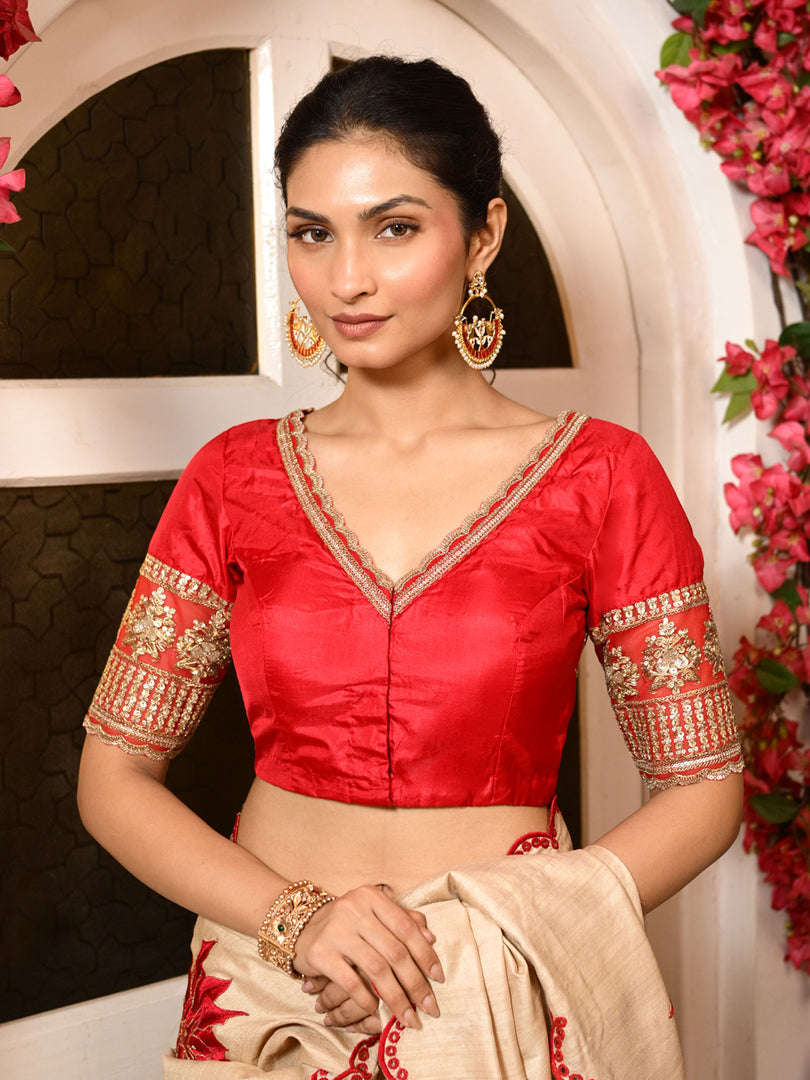 Nandita - silk blouse