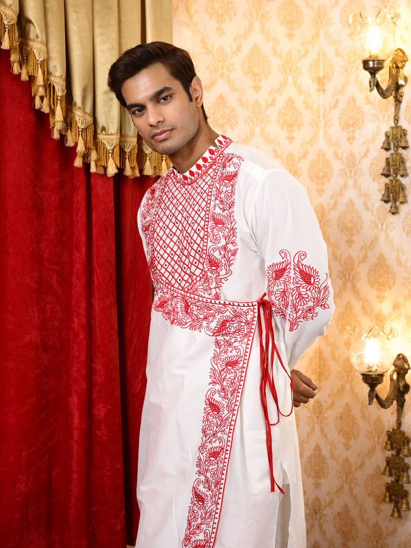 Vikram - cotton silk panjabi