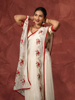 Load image into Gallery viewer, Pushpanjali - Embroidered Chanderi saree